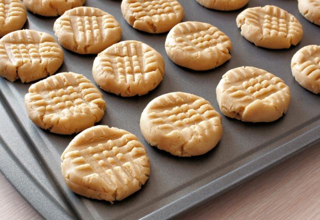 Biscoito feito com mistura para bolo de pacote