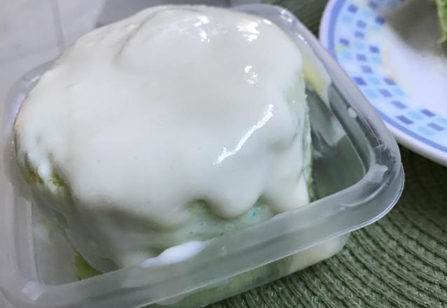 Bolo de limão fit de micro-ondas