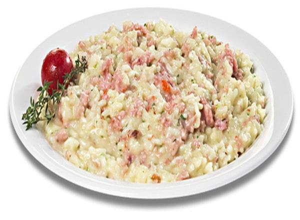 Risoto de linguiça Blumenau