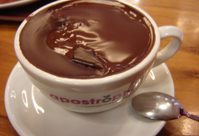 Chocolate quente surpreendente