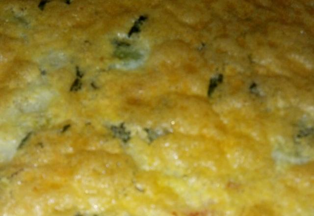 Torta de chuchu sem farinha