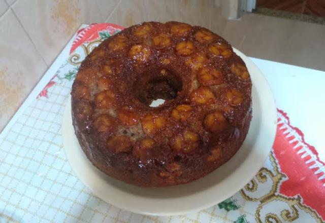 Bolo de banana (integral)
