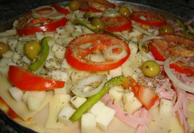 Massa de pizza
