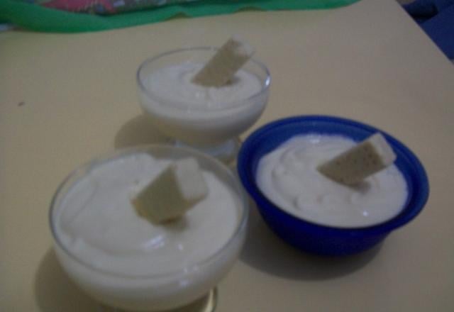 Mousse cremoso de limão