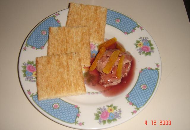 Foie Gras ao molho de Figo e Damasco