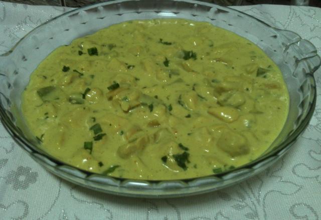 Frango ao curry