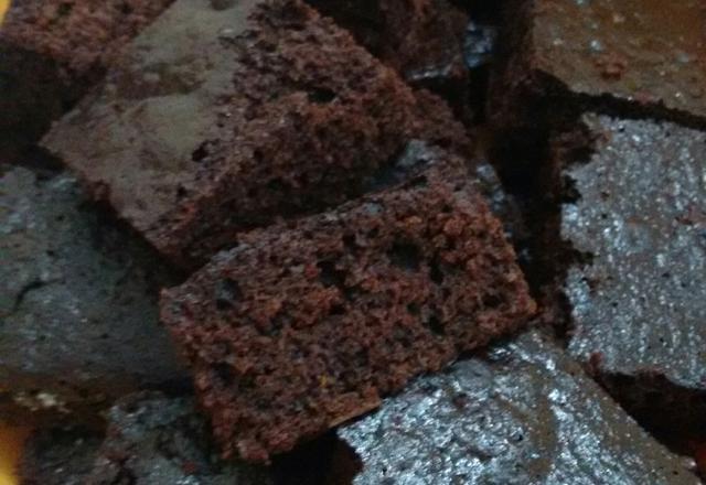 Bolo de chocolate de liquidificador