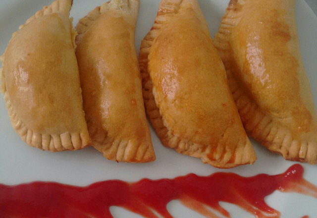 Pastéis assados