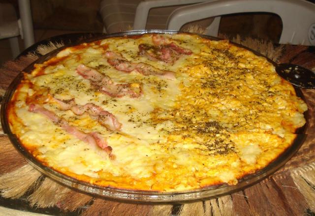 Massa de pizza do marido