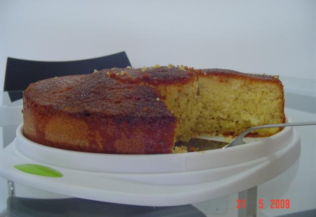 Bolo de fubá com coco super fofo