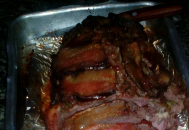 Rocambole de carne moída
