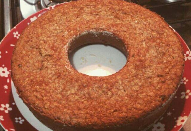 Bolo de banana sem lactose