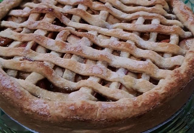 Torta de maçã americana