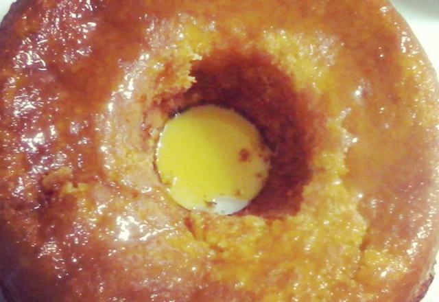 Bolo de polpa de maracujá