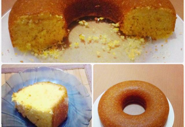 Bolo de milho simples