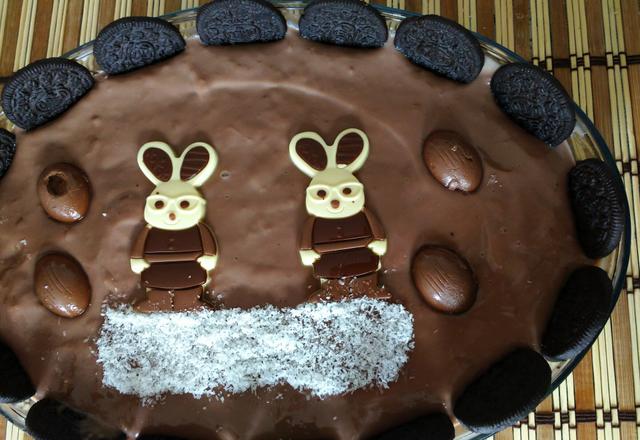 Pavê fácil de chocolate