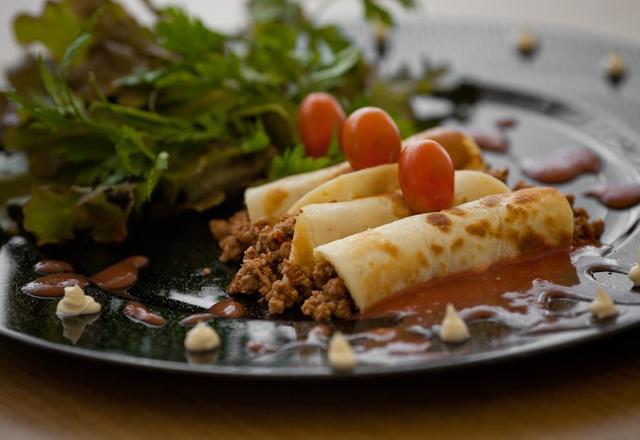 Panqueca básica de carne moída