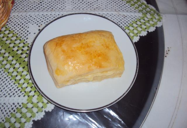Joelho de queijo e presunto