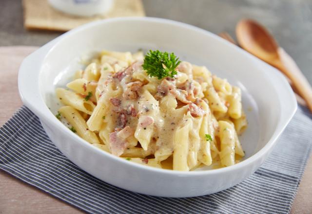 Macarrão cremoso