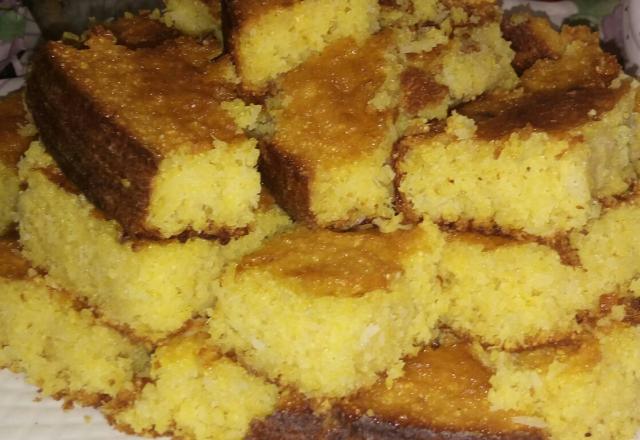 Bolo de milharina