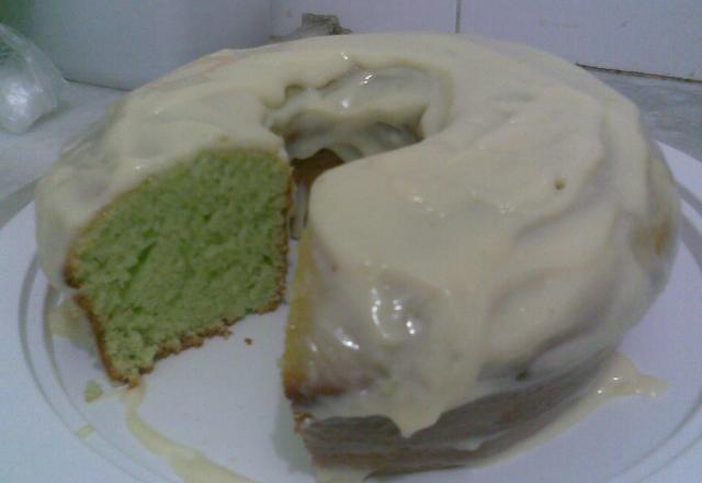 Bolo de gelatina de limão