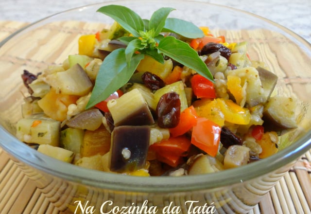 Receita de Caponata de abobrinha e berinjela, enviada por tamires ...