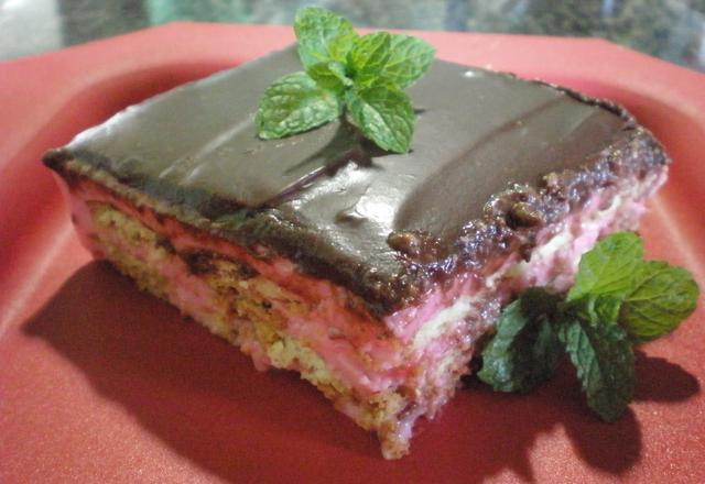 Pavê de cereja com ganache
