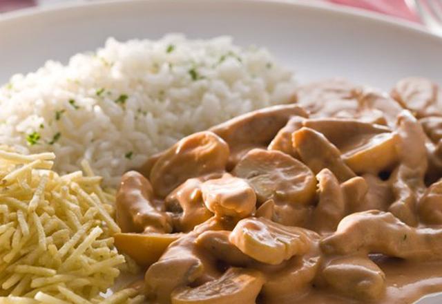 Strogonoff de carne