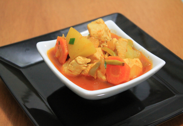 Frango com legumes