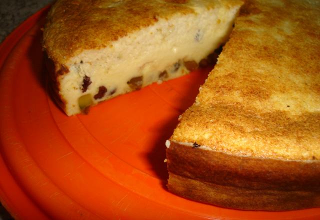 Bolo delicioso de ricota