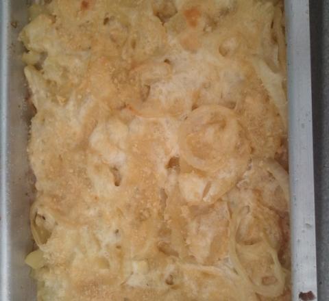 Batata gratinada
