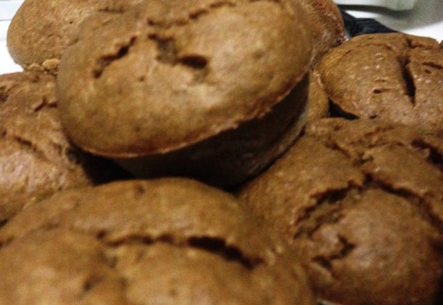 Muffin de banana com aveia