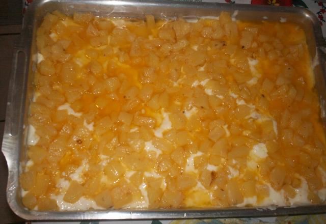 Torta de abacaxi diet