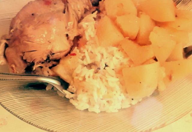 Filé de frango com batata