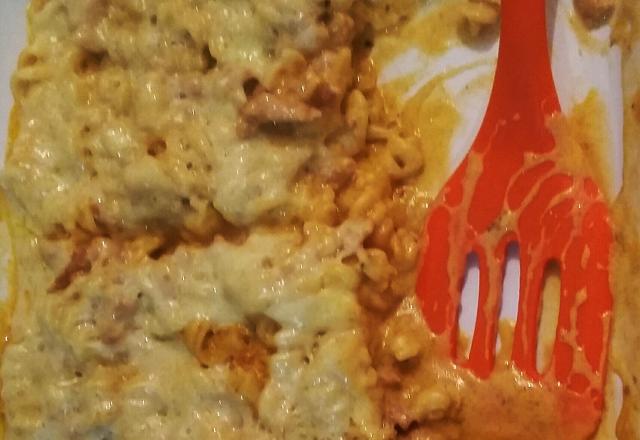 Macarrão com linguiça na panela de pressão