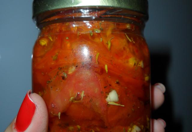 Tomate seco de micro-ondas