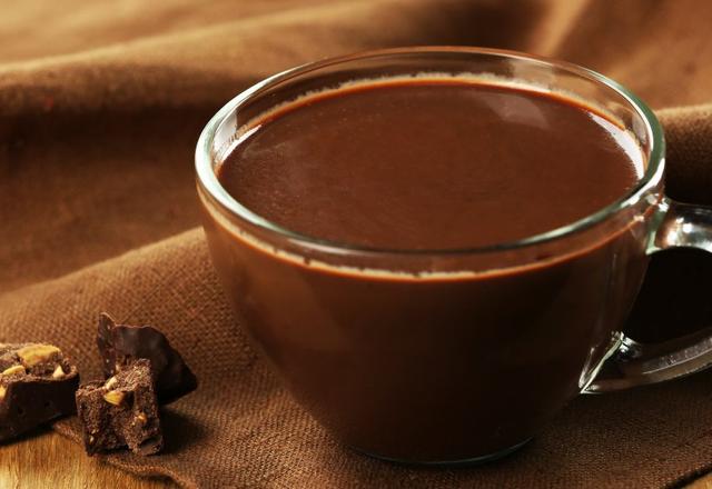 Creme de chocolate - Chocolate quente cremoso
