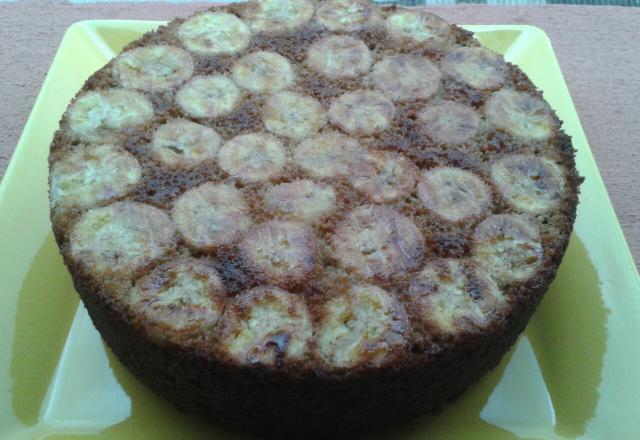 Bolo de banana integral com laranja