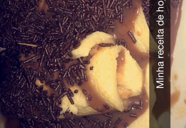 Panqueca americana de chocolate