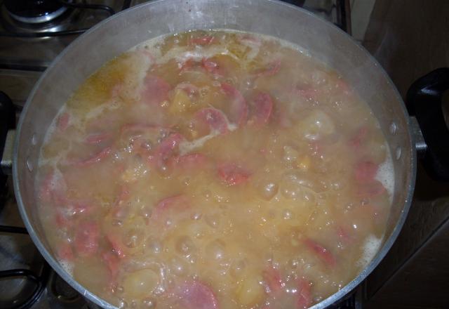Sopa de grão de bico