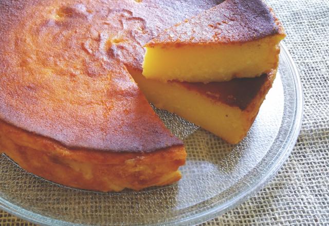 Bolo de aipim feito no liquidificador