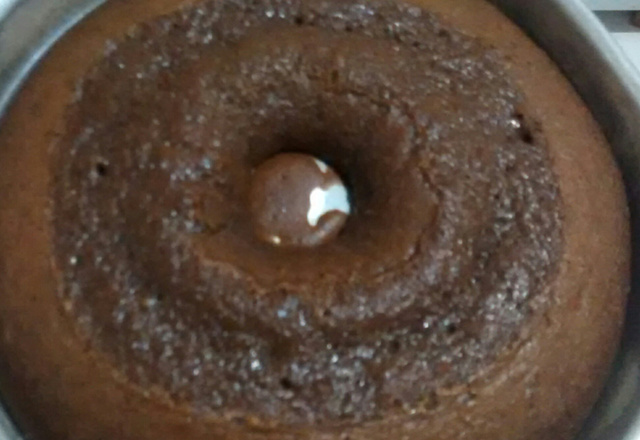 Bolo prático de chocolate da Vovó