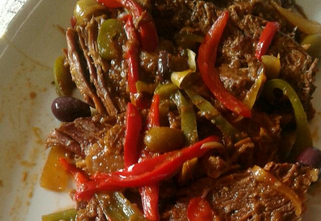 Carne de panela com vinho tinto