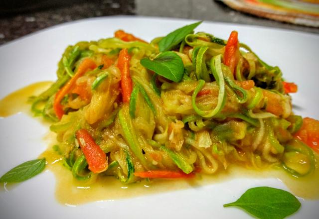 Macarrão de abobrinha do Marcão
