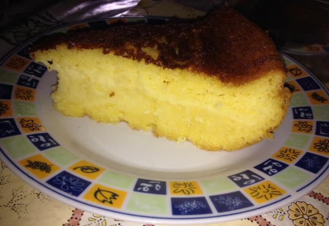 Bolo de milho cremoso