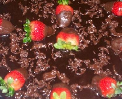 Torta de morango e Sonho de Valsa