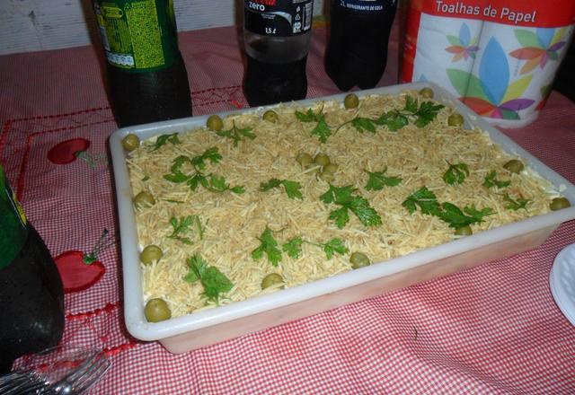 Torta de pão de fôrma