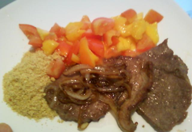 Bife de filé mignon ao shoyo