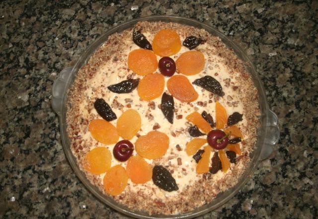 Pavê de nozes delicioso