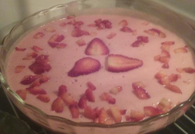Mousse de morango